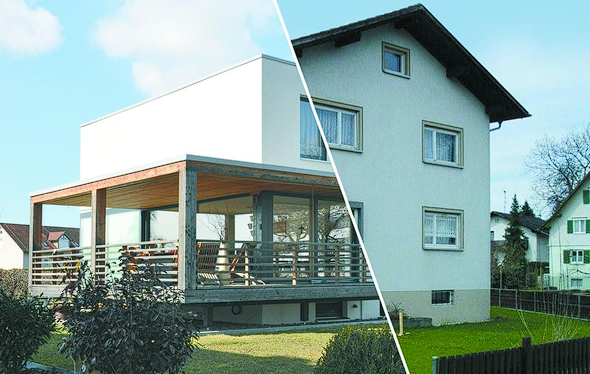 Wohnungsersatzbau Neubau auf bestehendem Grundstück
