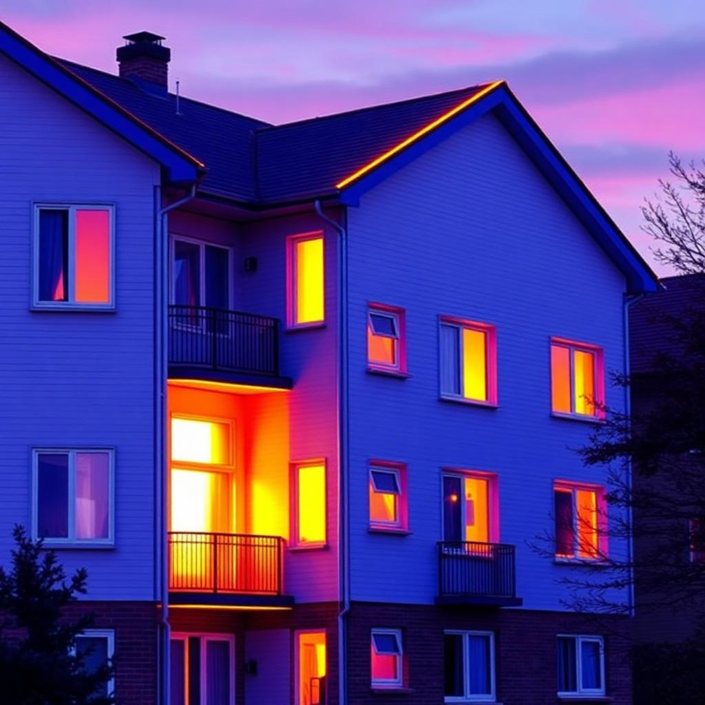 Thermografie Mehrfamilienhaus & Beweissicherung: Thermografie · Wärmebrücken · Bericht