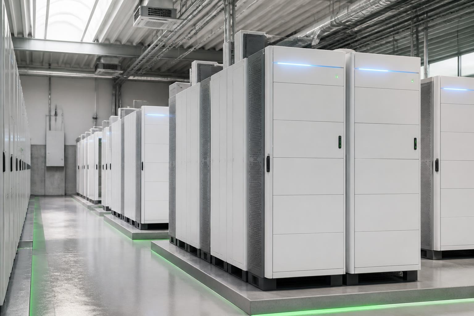 Vernetzte Batteriespeicher als Teil eines virtuellen Kraftwerks